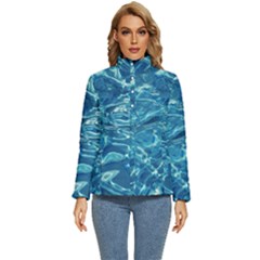 Surface Abstract  Women s Puffer Bubble Jacket Coat