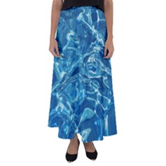 Surface Abstract  Flared Maxi Skirt by artworkshop