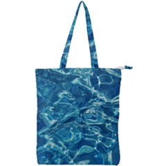 Surface Abstract  Double Zip Up Tote Bag by artworkshop