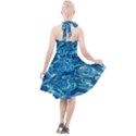 Surface Abstract  Halter Party Swing Dress  View2