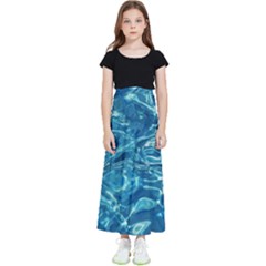 Surface Abstract  Kids  Flared Maxi Skirt by artworkshop