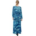 Surface Abstract  Maxi Chiffon Beach Wrap View2