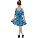 Surface Abstract  Kids  Shoulder Cutout Chiffon Dress View2