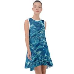 Surface Abstract  Frill Swing Dress by artworkshop