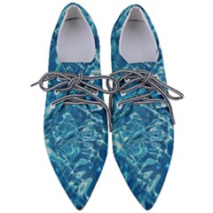 Surface Abstract  Pointed Oxford Shoes by artworkshop