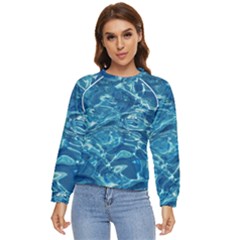 Surface Abstract  Women s Long Sleeve Raglan Tee