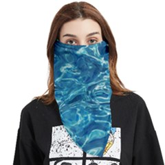 Surface Abstract  Face Covering Bandana (triangle) by artworkshop