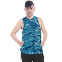 Surface Abstract  Men s Sleeveless Hoodie View1