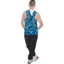 Surface Abstract  Men s Sleeveless Hoodie View2