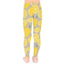 Lemon Pattern Kids  Leggings View2