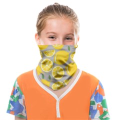 Lemon Pattern Face Covering Bandana (kids) by artworkshop