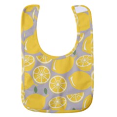 Lemon Pattern Baby Bib by artworkshop