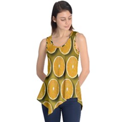 Oranges Slices  Pattern Sleeveless Tunic by artworkshop