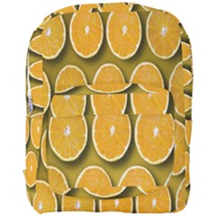 Oranges Slices  Pattern Full Print Backpack by artworkshop