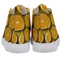 Oranges Slices  Pattern Kids  Mid-Top Canvas Sneakers View4