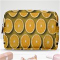 Oranges Slices  Pattern Make Up Pouch (Medium) View1