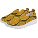 Oranges Slices  Pattern Kids  Slip On Sneakers View2