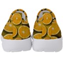 Oranges Slices  Pattern Kids  Slip On Sneakers View4