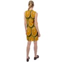 Oranges Slices  Pattern Sleeveless Shirt Dress View2