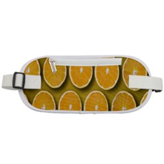 Oranges Slices  Pattern Rounded Waist Pouch by artworkshop