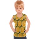 Oranges Slices  Pattern Kids  Sport Tank Top View1