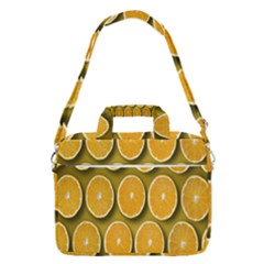 Oranges Slices  Pattern Macbook Pro 13  Shoulder Laptop Bag  by artworkshop