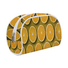 Oranges Slices  Pattern Make Up Case (small) by artworkshop