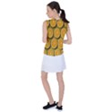 Oranges Slices  Pattern Women s Sleeveless Sports Top View2