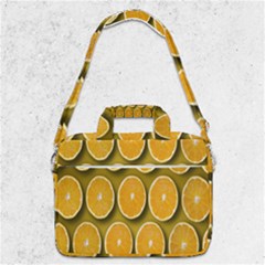 Oranges Slices  Pattern Macbook Pro 13  Shoulder Laptop Bag  by artworkshop