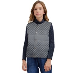 Halftone Kid s Short Button Up Puffer Vest	 by nate14shop