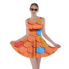 Phone Wallpaper Roof Roofing Tiles Roof Tiles Skater Dress by artworkshop