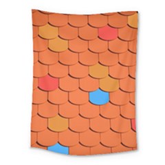 Phone Wallpaper Roof Roofing Tiles Roof Tiles Medium Tapestry