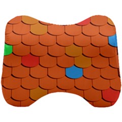 Phone Wallpaper Roof Roofing Tiles Roof Tiles Head Support Cushion by artworkshop