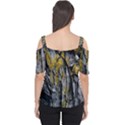 Rock Wall Crevices Geology Pattern Shapes Texture Cutout Shoulder Tee View2