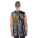 Rock Wall Crevices Geology Pattern Shapes Texture Men s Basketball Tank Top View2