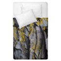 Rock Wall Crevices Geology Pattern Shapes Texture Duvet Cover Double Side (Single Size) View1