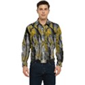 Rock Wall Crevices Geology Pattern Shapes Texture Men s Long Sleeve  Shirt View1