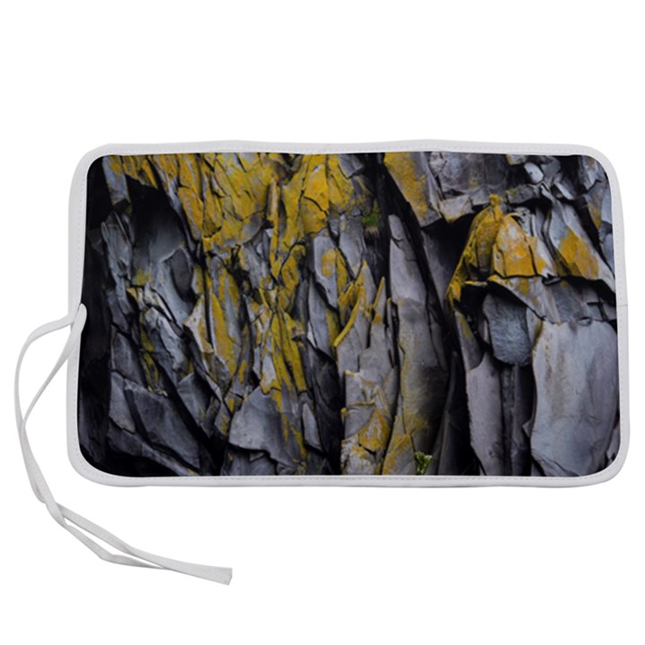 Rock Wall Crevices Geology Pattern Shapes Texture Pen Storage Case (S)