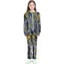 Rock Wall Crevices Geology Pattern Shapes Texture Kids  Tracksuit View1