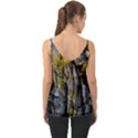 Rock Wall Crevices Geology Pattern Shapes Texture Chiffon Cami View2