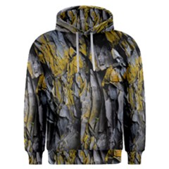 Rock Wall Crevices Geology Pattern Shapes Texture Men s Overhead Hoodie by artworkshop