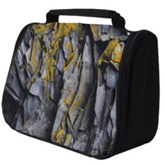 Rock Wall Crevices Geology Pattern Shapes Texture Full Print Travel Pouch (big) by artworkshop