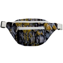 Rock Wall Crevices Geology Pattern Shapes Texture Fanny Pack by artworkshop