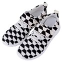 Hexagons Women s Velcro Strap Shoes View2