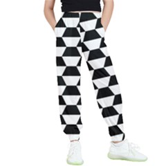 Hexagons Kids  Elastic Waist Pants by nate14shop