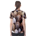 Snail Shells Pattern Arianta Arbustorum Women s Cotton Tee View2