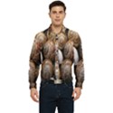 Snail Shells Pattern Arianta Arbustorum Men s Long Sleeve  Shirt View1