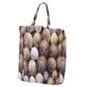 Snail Shells Pattern Arianta Arbustorum Giant Grocery Tote View1