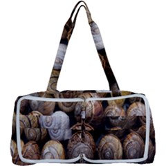 Snail Shells Pattern Arianta Arbustorum Multi Function Bag by artworkshop