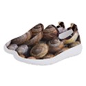 Snail Shells Pattern Arianta Arbustorum Women s Slip On Sneakers View2